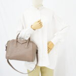 Givenchy Small Antigona Grained Taupe SHW