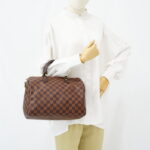 Louis Vuitton Speedy Bandou 30 Damier Ebene GHW