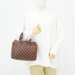 Louis Vuitton Speedy Bandou 25 Damier Ebene GHW