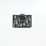 Dior 31 Montaigne Dandelion Canvas Oblique Navy GHW
