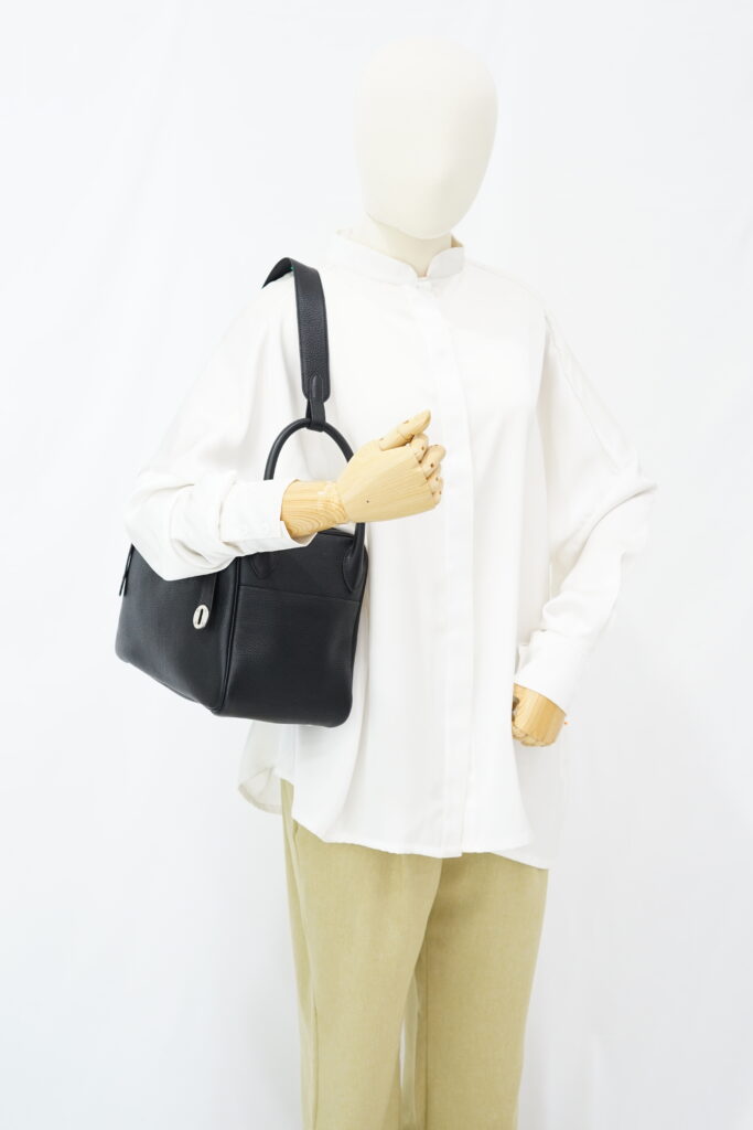 Hermes Lindy 30 Clemence Noir PHW