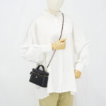 Chanel Vanity Top Handle Lambskin Black GHW
