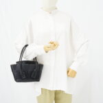 Bottega Veneta Arco Mini Black Intrecciato SHW