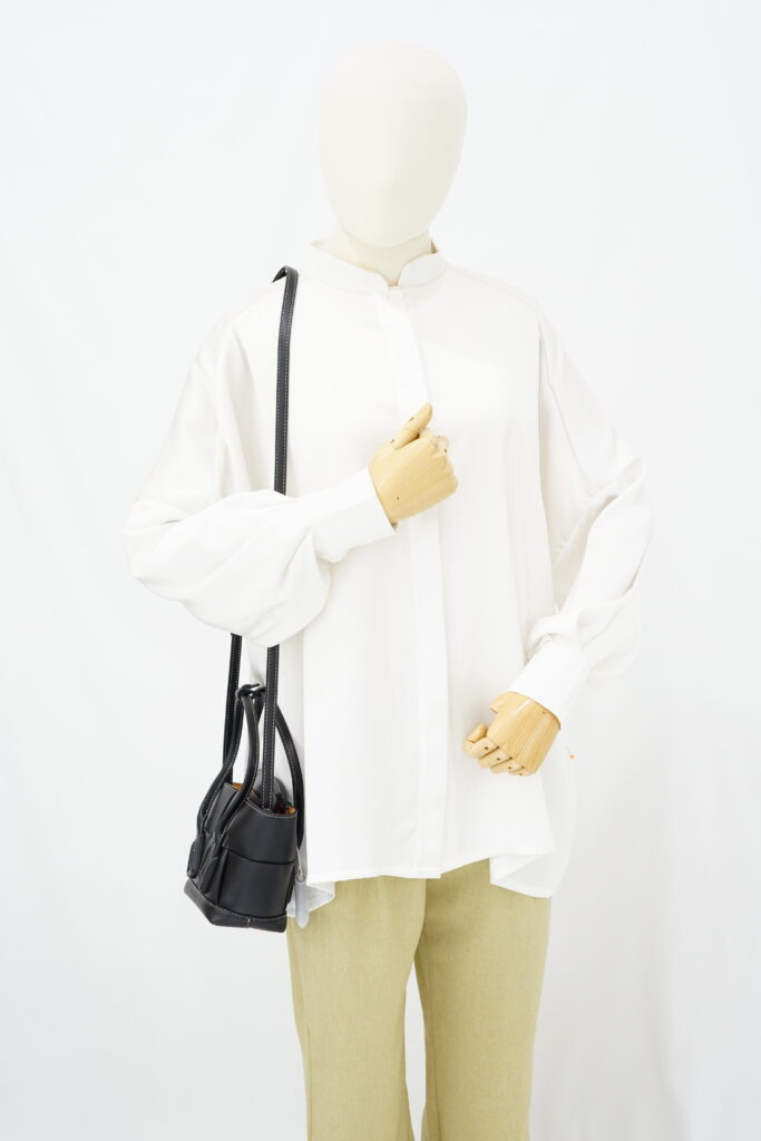 Bottega Veneta Arco Mini Black Intrecciato SHW