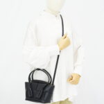 Bottega Veneta Arco Mini Black Intrecciato SHW