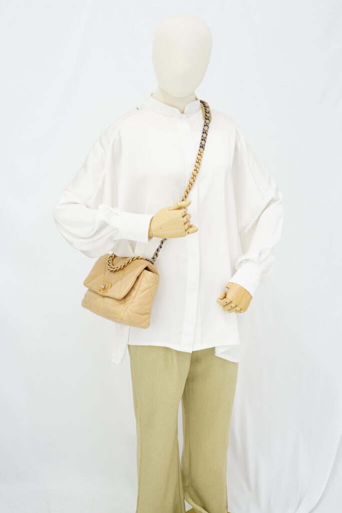 Chanel C19 Small Lambskin Beige