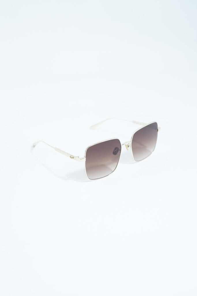 Dior Square Sunglasses Diorcannage S1U Gold