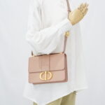 Dior 30 Montaigne Leather Nude GHW