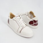 Christian Louboutin Fun Vieira Sneakers White Red