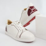 Christian Louboutin Fun Vieira Sneakers White Red