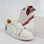 Christian Louboutin Fun Vieira Sneakers White Red