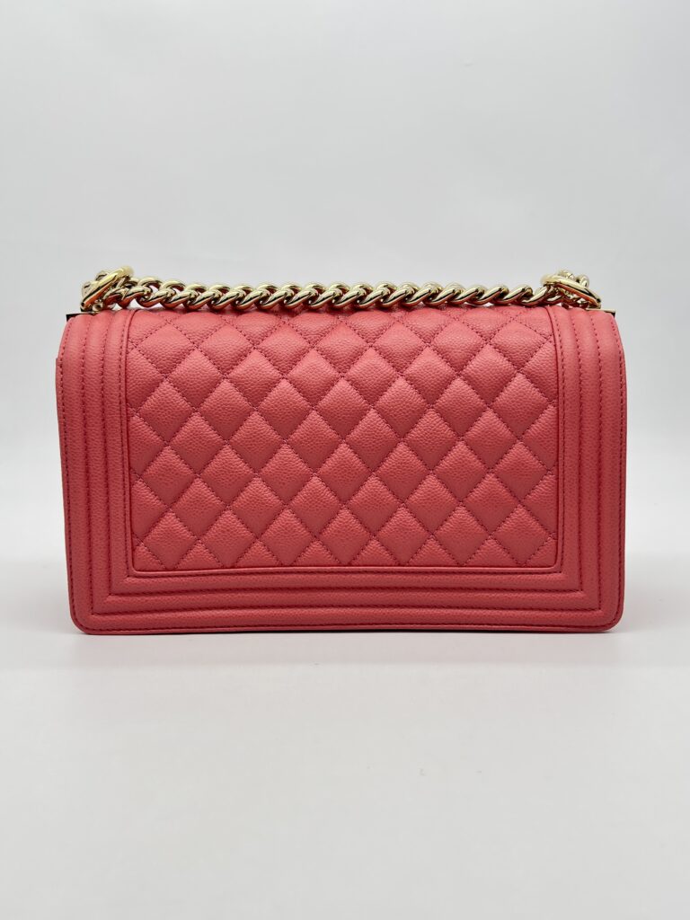 Chanel Boy 25 Caviar Pink GHW