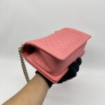 Chanel Boy 25 Caviar Pink GHW