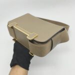 Hermes Geta Chevre Etoupe GHW