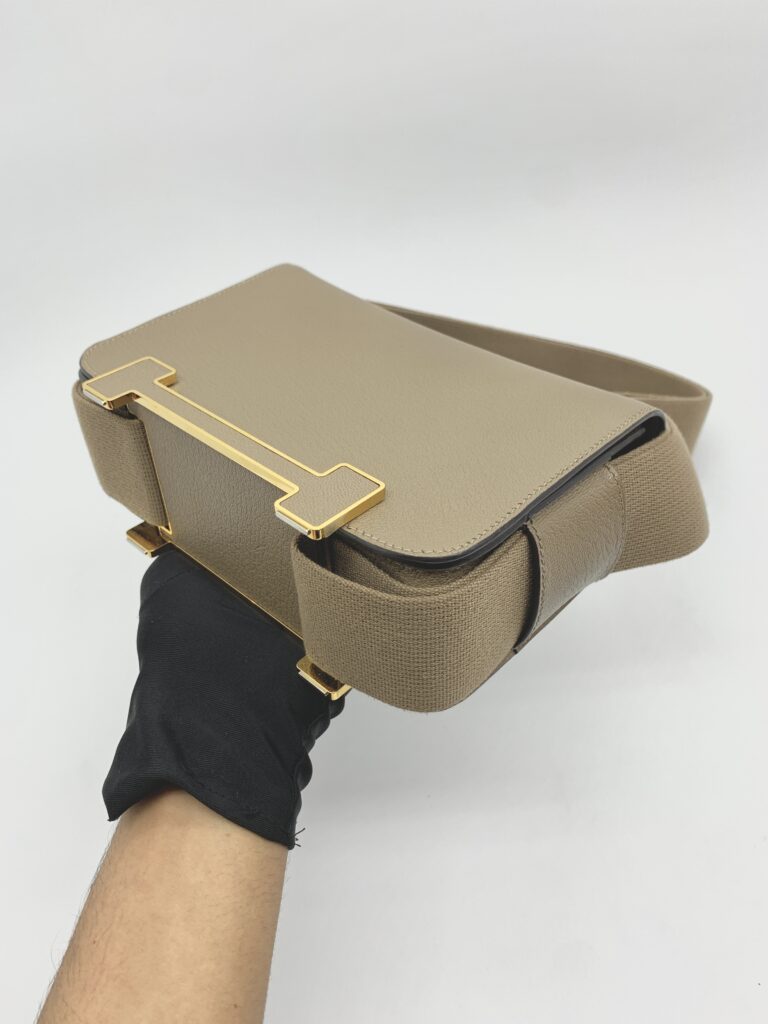 Hermes Geta Chevre Etoupe GHW