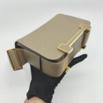 Hermes Geta Chevre Etoupe GHW