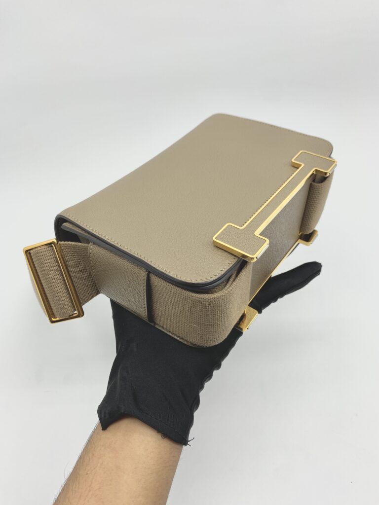 Hermes Geta Chevre Etoupe GHW