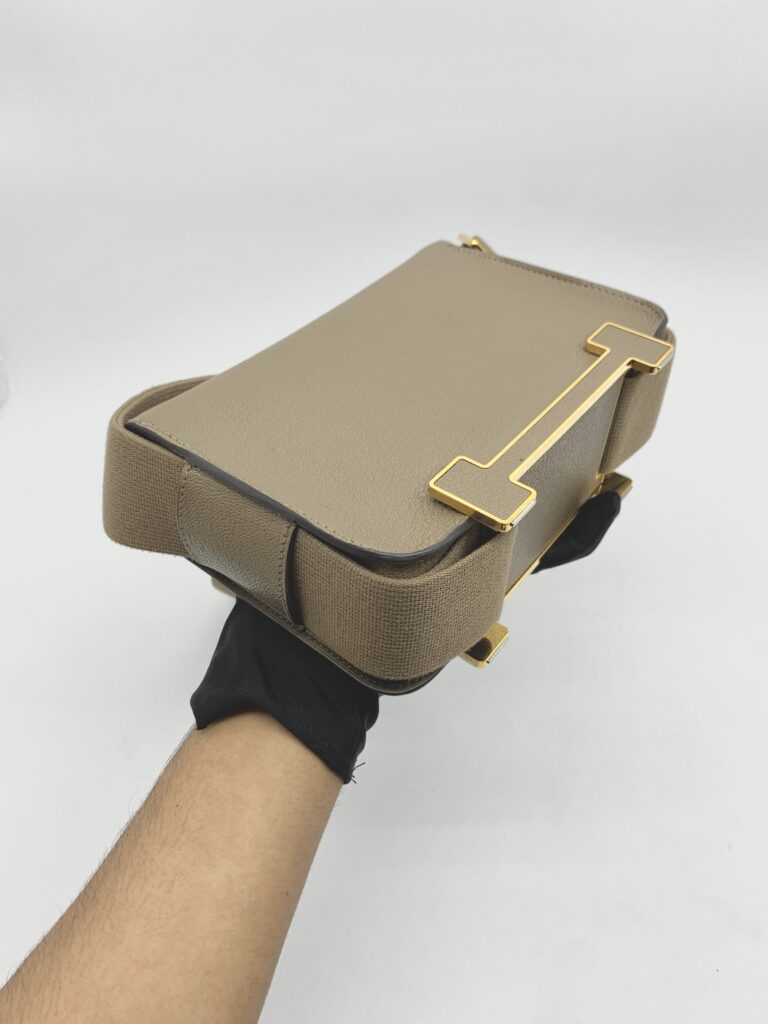 Hermes Geta Chevre Etoupe GHW