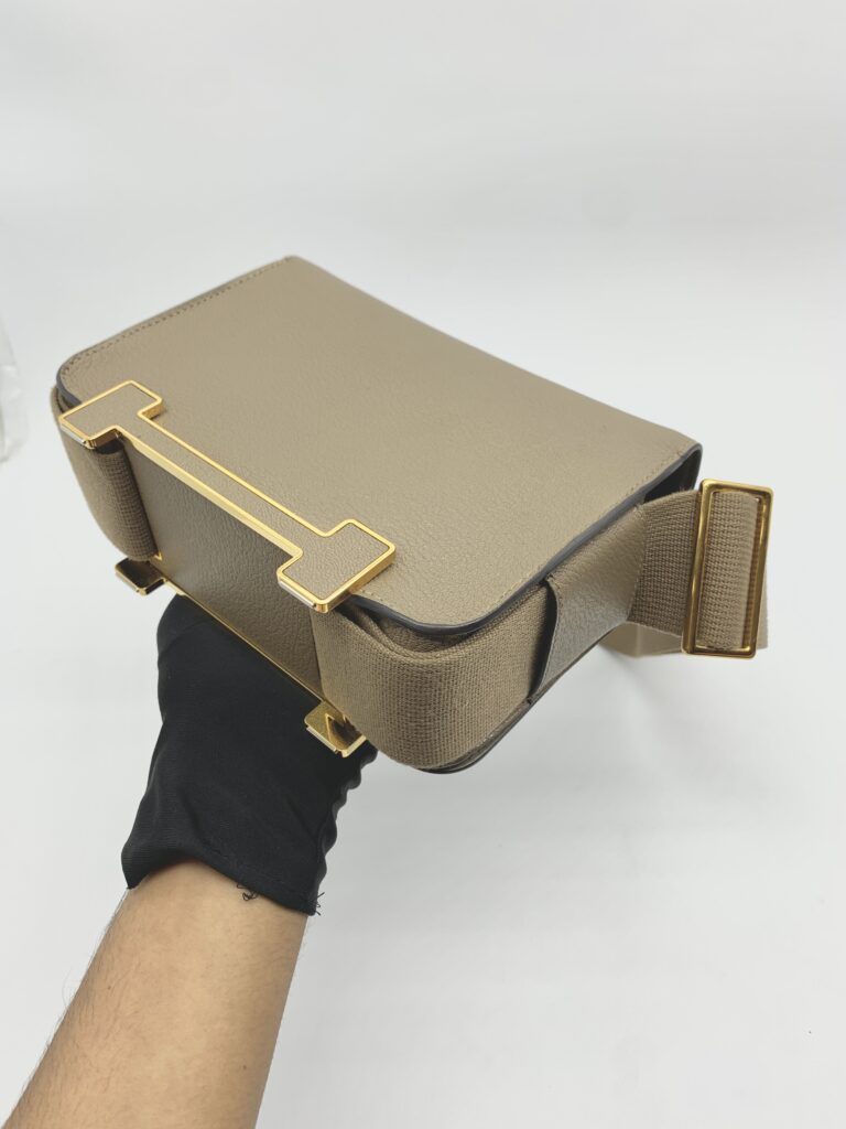 Hermes Geta Chevre Etoupe GHW