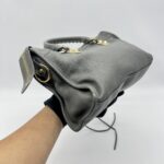 Balenciaga Small City Edge Chevre Grey GHW