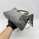 Balenciaga Small City Edge Chevre Grey GHW