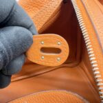 Hermes Lindy 30 Clemence Orange PHW