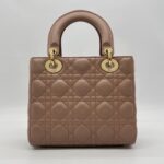 Dior Lady Dior Small Nude GHW