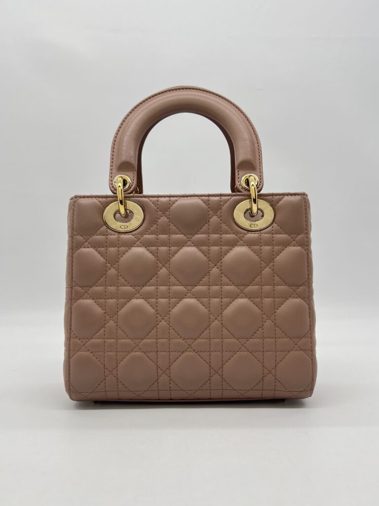Dior Lady Dior Small Nude GHW