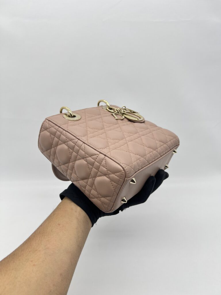 Dior Lady Dior Small Nude GHW