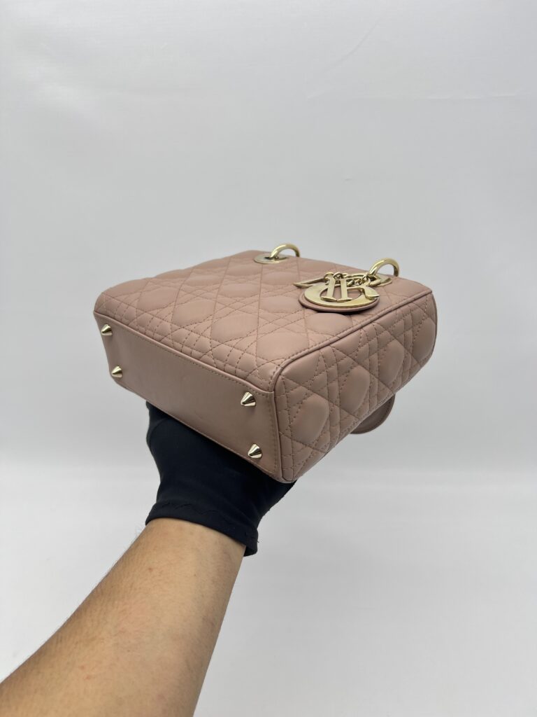 Dior Lady Dior Small Nude GHW