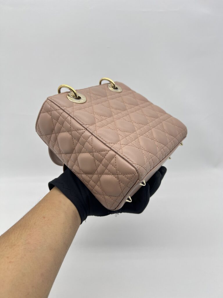 Dior Lady Dior Small Nude GHW