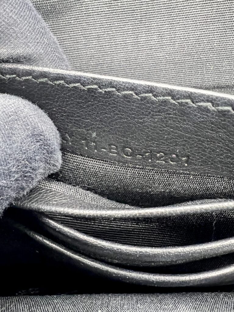 Dior Zipped Pouch With Strap Canvas Oblique Blue SHW