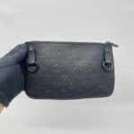 Louis Vuitton Trio Messenger Monogram Shadow Black
