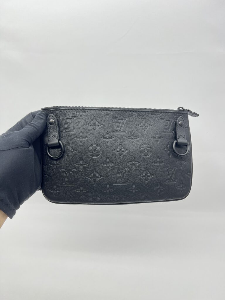 Louis Vuitton Trio Messenger Monogram Shadow Black