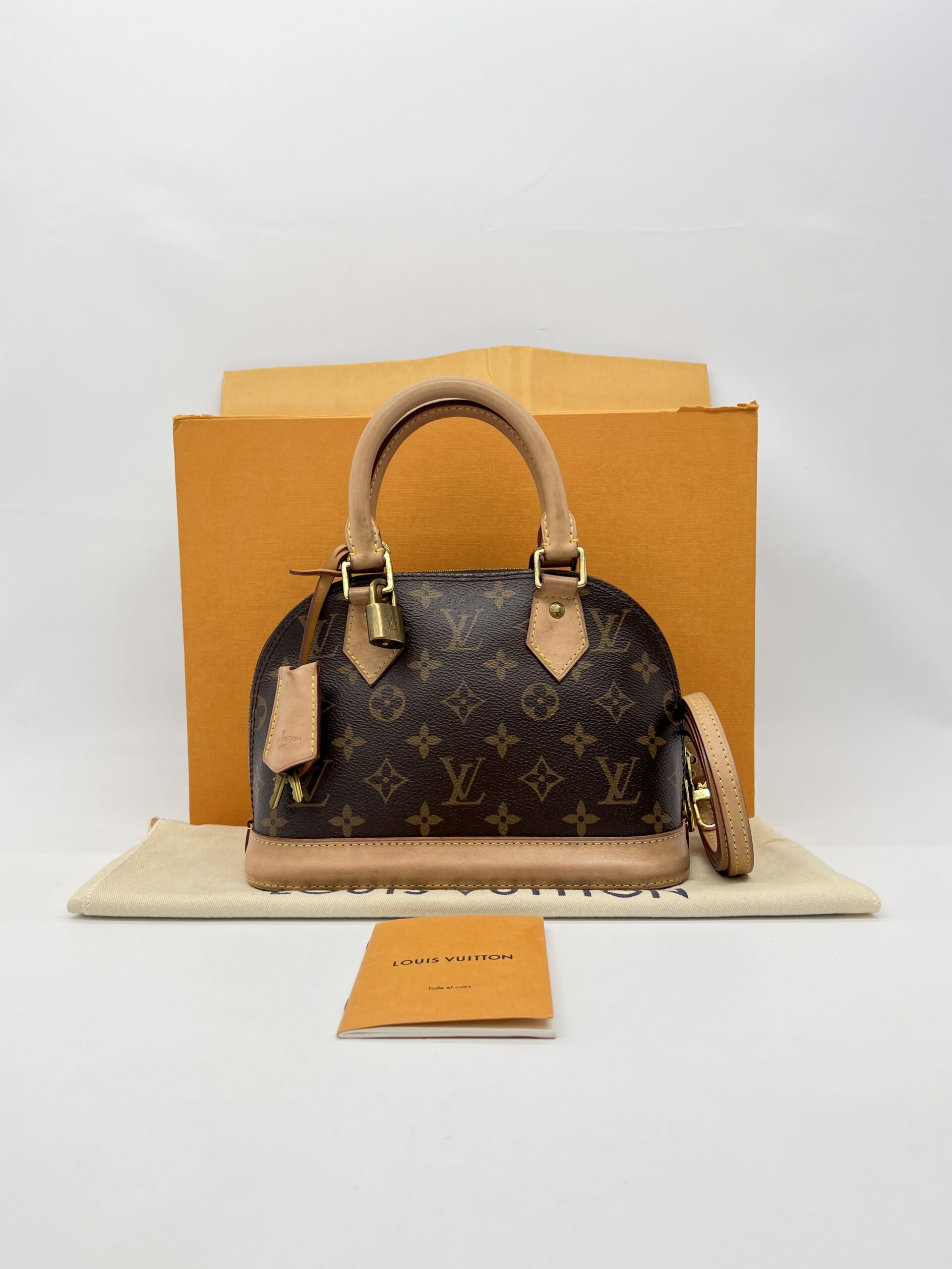 Louis Vuitton Alma BB Monogram GHW