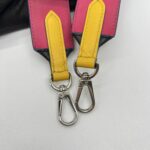 Louis Vuitton Strap Epi Noir Hot Pink SHW