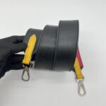 Louis Vuitton Strap Epi Noir Hot Pink SHW
