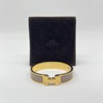 Hermes Clic Clac PM Marron Qace GHW