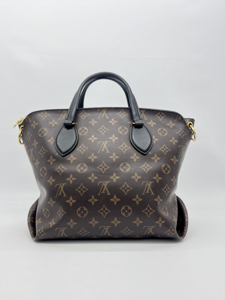Louis Vuitton Flower Zip Tote MM Monogram Noir GHW