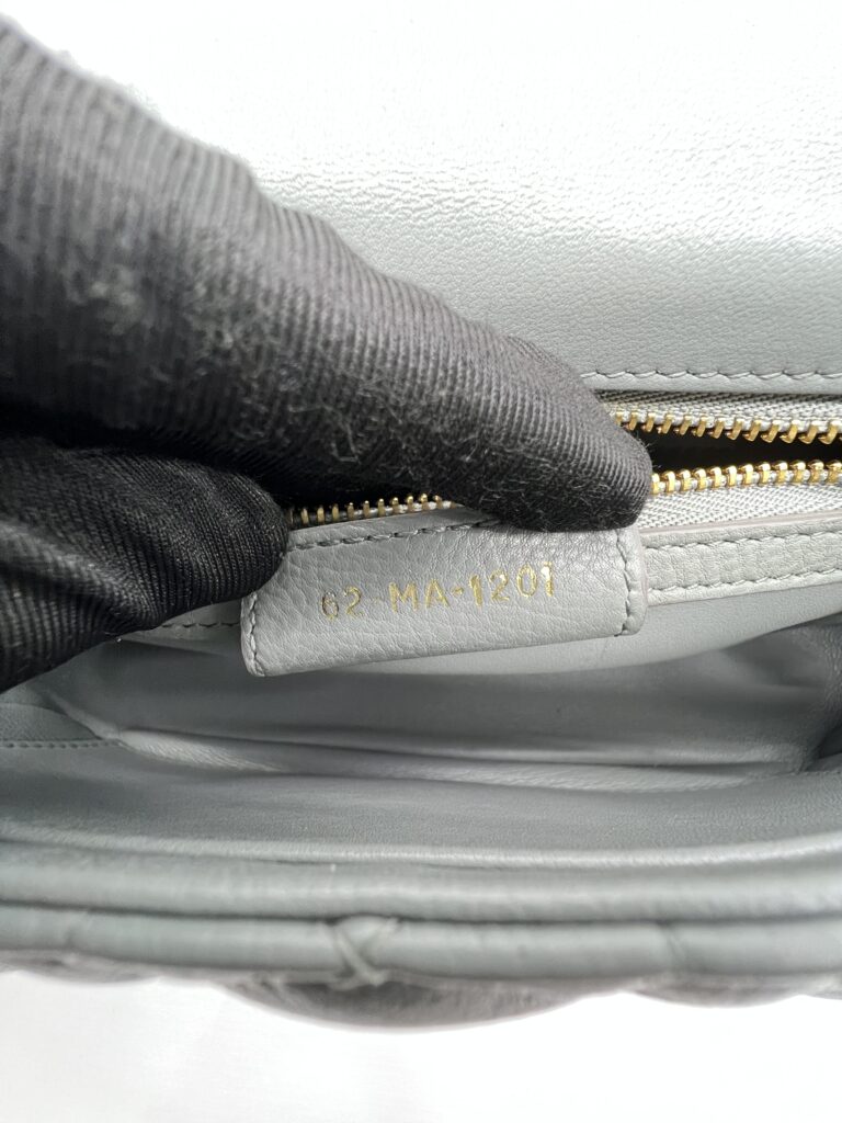 Dior Caro Small Gray GHW