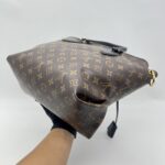 Louis Vuitton Flower Zip Tote MM Monogram Noir GHW