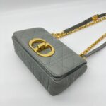 Dior Caro Small Gray GHW
