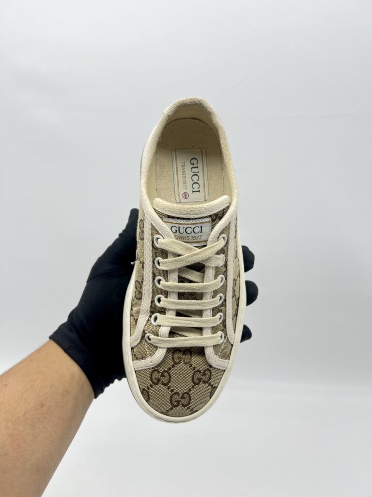 Gucci Tennis 1977 GG Supreme Beige