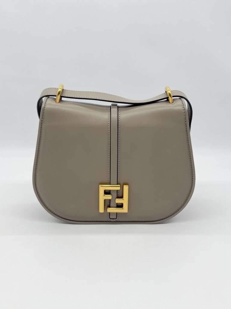 Fendi C’mon Medium Bag Tortora GHW