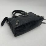 Balenciaga Small Classic City Agneau Dark Grey SHW