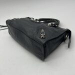 Balenciaga Small Classic City Agneau Dark Grey SHW