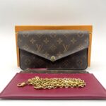 Louis Vuitton Felicie GM Monogram Fuchsia GHW