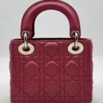 Dior Lady Dior Mini Lambskin Pink SHW