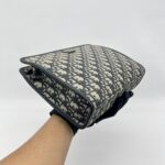 Dior 30 Montaigne Dea Pouch Blue Oblique Canvas GHW