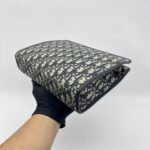 Dior 30 Montaigne Dea Pouch Blue Oblique Canvas GHW